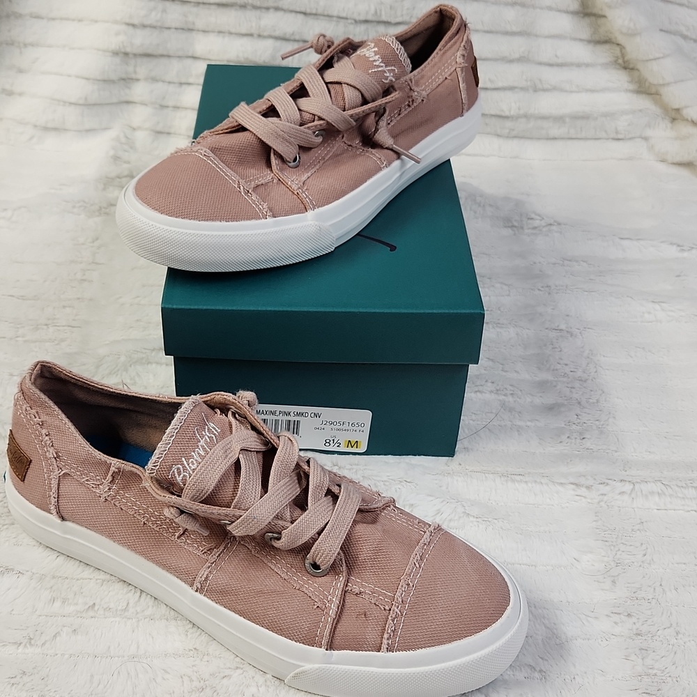 Blowfish Malibu Maxine, pink smoked, size 8.5